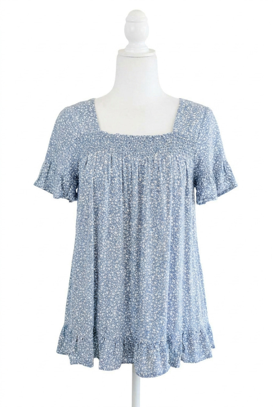 NEW JODIFL sweet takeaway top in pastel blue